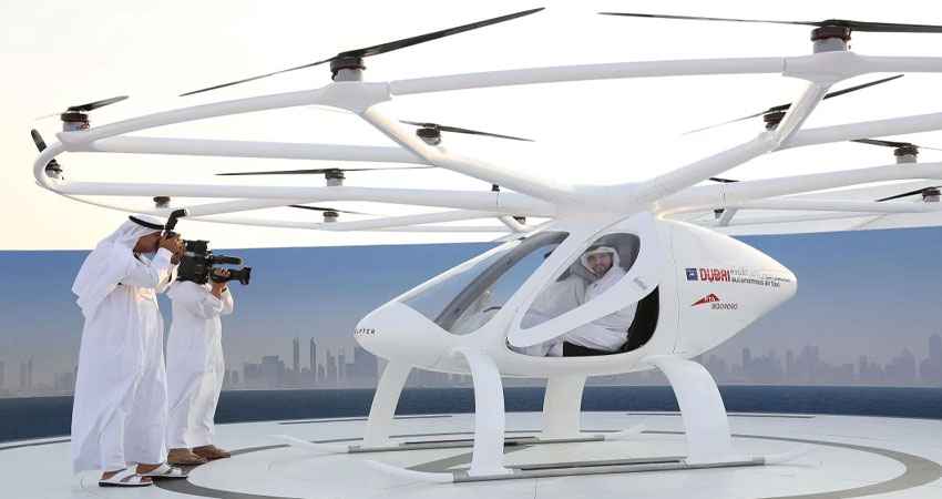 সর্বসাধারণের জন্য উড়ন্ত ট্যাক্সি চালু করছে দুবাই