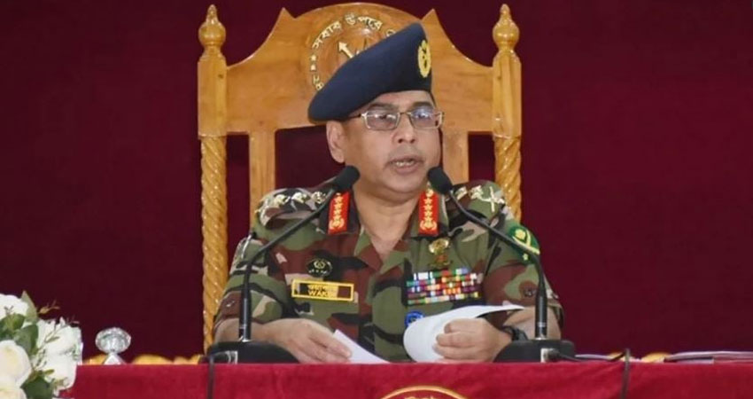 নির্বাচন আয়োজনে সরকারকে সহযোগিতা করতে সেনাবাহিনী প্রস্তুত: সেনাপ্রধান
