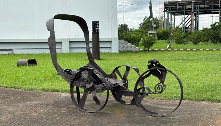 ভাস্কর্য পার্কে ভাস্কর হামিদুজ্জামানকে স্মরণ