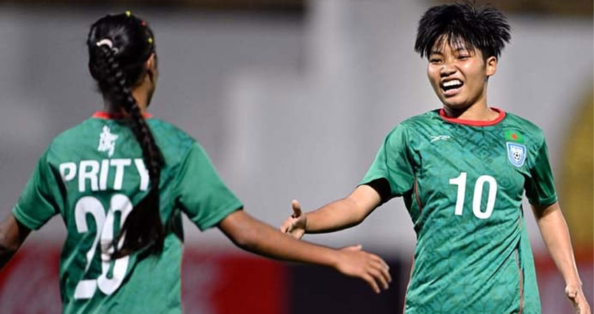 নেপালকে ৩-০ গোলে হারিয়েছে বাংলাদেশ