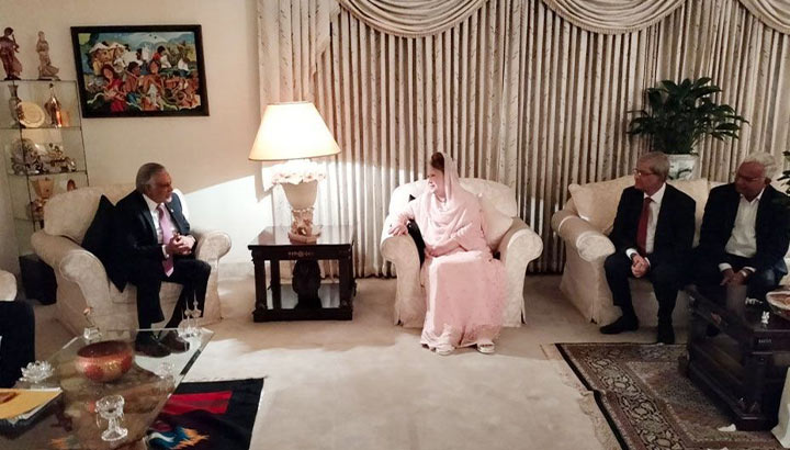 খালেদা জিয়ার সঙ্গে পাকিস্তানের পররাষ্ট্রমন্ত্রীর সাক্ষাৎ