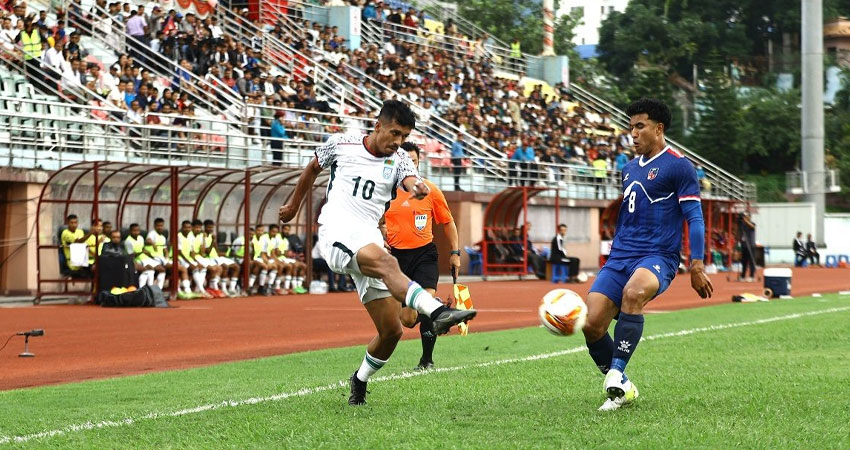 চার বছর পর কাঠমান্ডুতে বাংলাদেশের ড্র