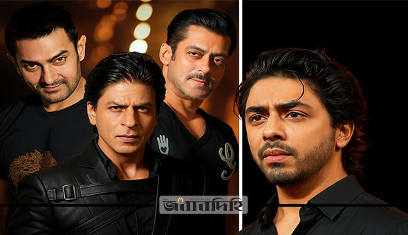 তিন খানকে নিয়ে আসছেন আরিয়ান