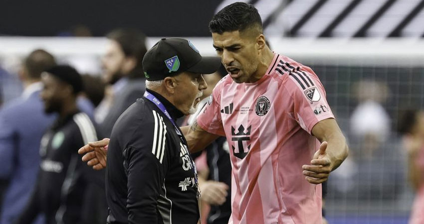 এবার এমএলএসে তিন ম্যাচ নিষিদ্ধ সুয়ারেজ এবার এমএলএসে তিন ম্যাচ নিষিদ্ধ সুয়ারেজ