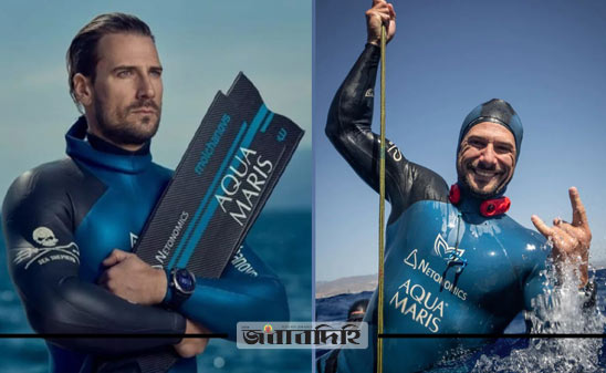 পানির নিচে ২৯ মিনিট শ্বাস বন্ধ, বিশ্বরেকর্ড ক্রোয়েশিয়ান যুবকের