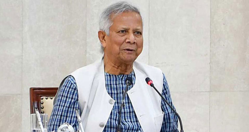 ঘনবসতিপূর্ণ ও জলবায়ু ঝুঁকিপূর্ণ দেশগুলোর একটি বাংলাদেশ: প্রধান উপদেষ্টা