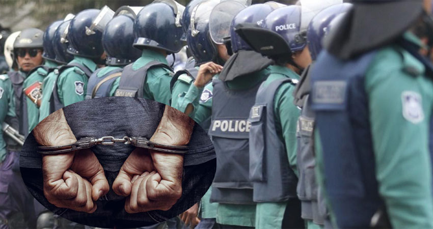 সারাদেশে পুলিশের বিশেষ অভিযানে গ্রেপ্তার ১৮৪৯ জন