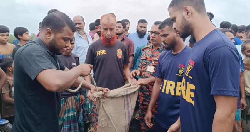 নালিতাবাড়ীতে লাকড়ি ধরতে গিয়ে চেল্লাখালি নদীতে কিশোর নিখোঁজ