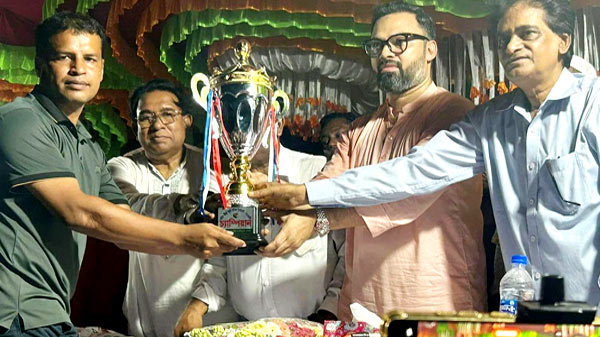 রাজবাড়ীতে শহীদ জিয়া স্মৃতি টুর্নামেন্টের ফাইনাল খেলা অনুষ্ঠিত