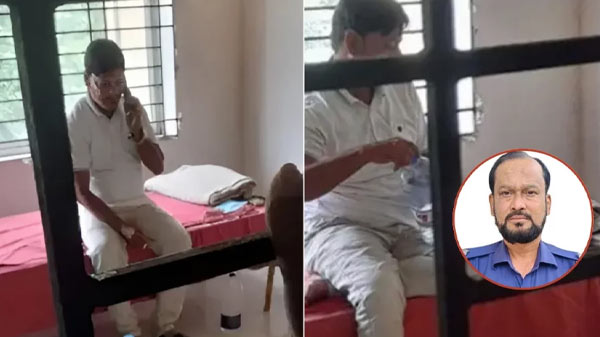 থানায় আসামি থাকছে আলাদা কক্ষে-কথা বলছে মোবাইলে, ওসিকে প্রত্যাহার