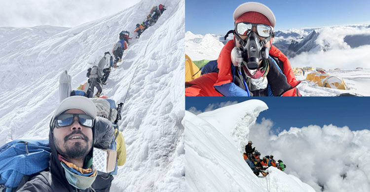 বাংলাদেশি পর্বতারোহী তমালের পৃথিবীর অষ্টম সর্বোচ্চ চূড়া ‘মানাসলু’ জয়