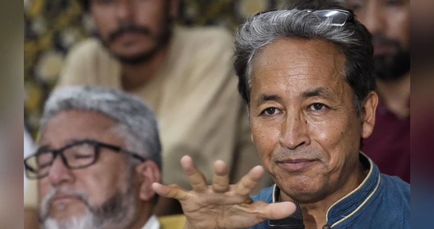 লাদাখ বিক্ষোভের নেতা সোনম ওয়াংচুক গ্রেপ্তার