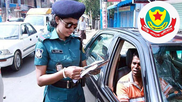 রাজধানীতে ট্রাফিক আইন লঙ্ঘনে ১৫১২ মামলা