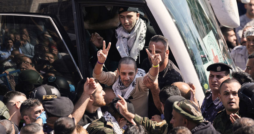 ৩ হাজার ৭০০ ফিলিস্তিনি কারাবন্দিকে মুক্তি দিলো ইসরায়েল