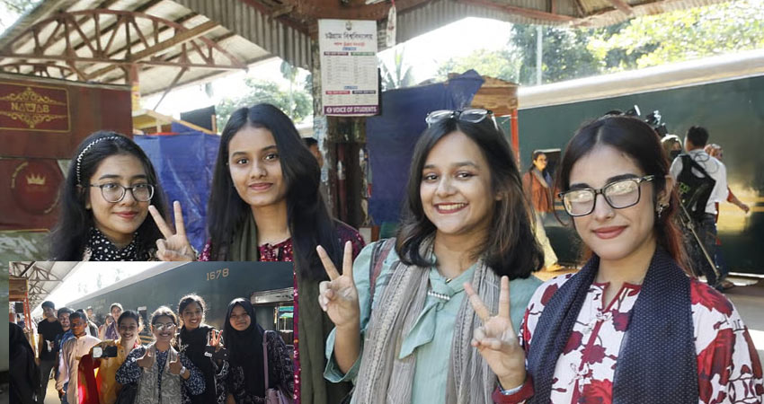 'ভোটার হিসেবে ইতিহাসের সাক্ষী হতে এলাম'