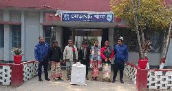 ঘোড়াঘাটে জুয়া ও মাদকবিরোধী অভিযানে পুলিশের ওপর হামলা, গুলিবর্ষণ; গ্রেপ্তার ৫