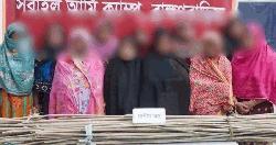 ব্রাহ্মণবাড়িয়ায় কালার-ধন মিয়ার গোষ্ঠীর সংঘর্ষ, ১১ নারী গ্রেপ্তার