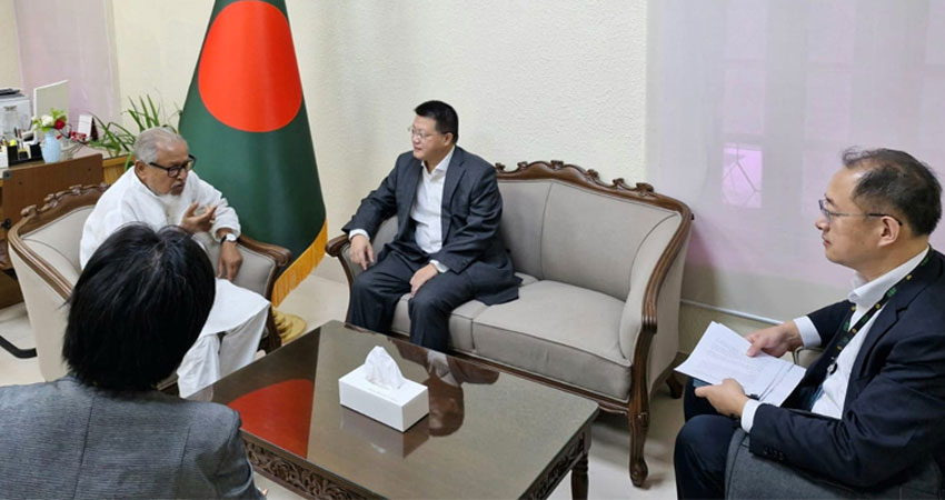 প্রধানমন্ত্রীর কৃষি উপদেষ্টার সঙ্গে চীনা রাষ্ট্রদূতের সাক্ষাৎ