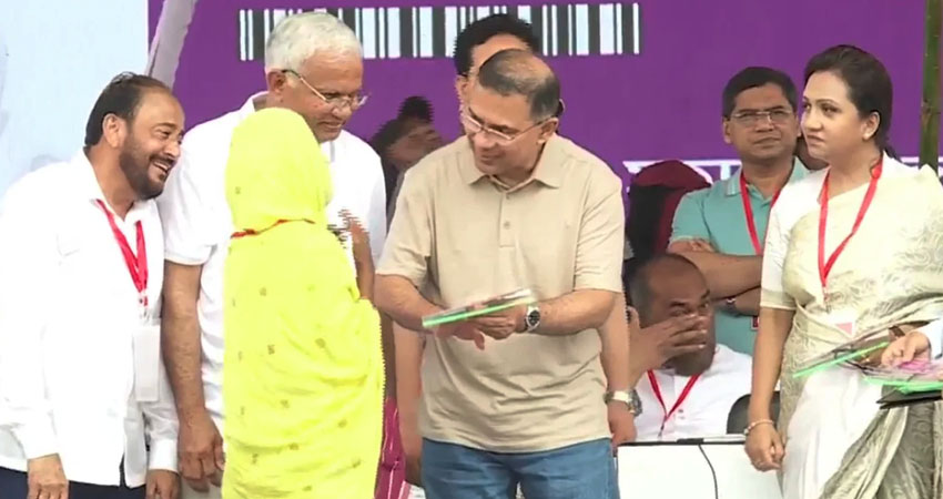 শ্রীমঙ্গলের অনুষ্ঠানে যোগ দিলেন প্রধানমন্ত্রী