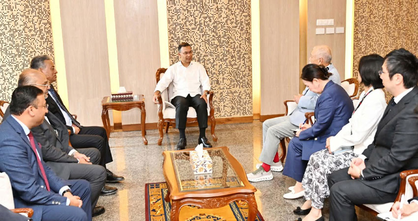 প্রধানমন্ত্রীর সঙ্গে মিয়ানমার বিষয়ক জাপানের বিশেষ দূতের সাক্ষাৎ